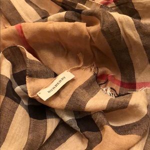 Burberry scarf